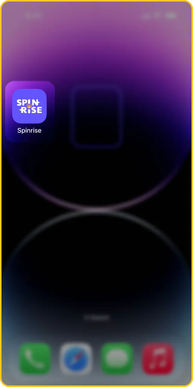 Launch the shortcut to enjoy games after your Spinrise app install finishes.