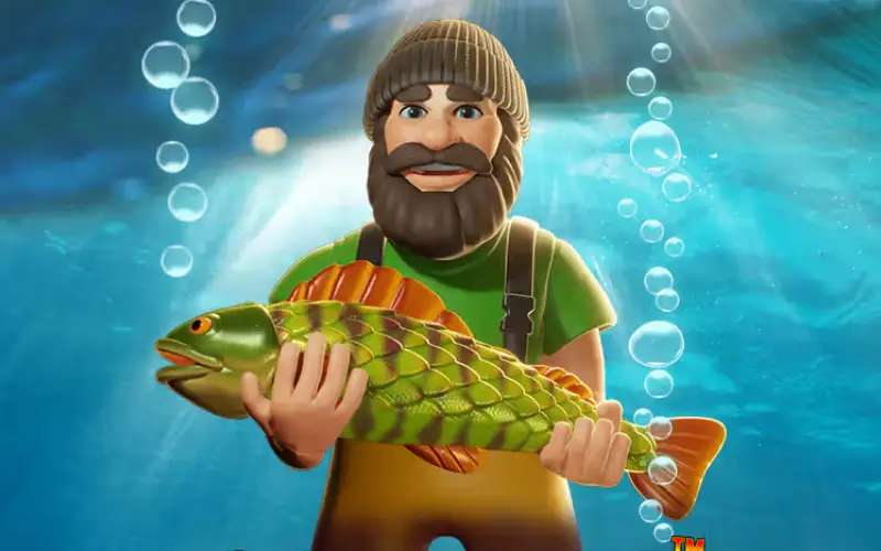 Catch massive prizes playing the Big Bass Bonanza slot on Spinrise.