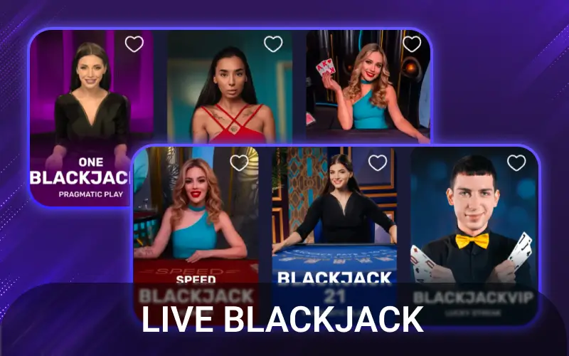 Join dynamic Spinrise live casino blackjack tables and beat the dealer now.
