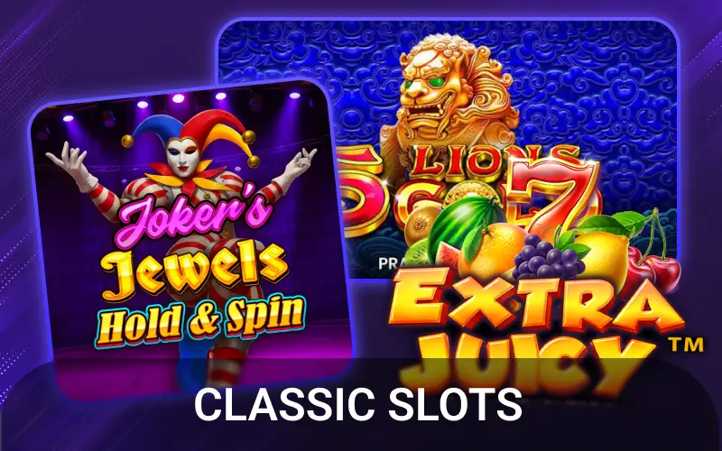 Play traditional classic slots at Spinrise for simple mechanics and vintage payouts.